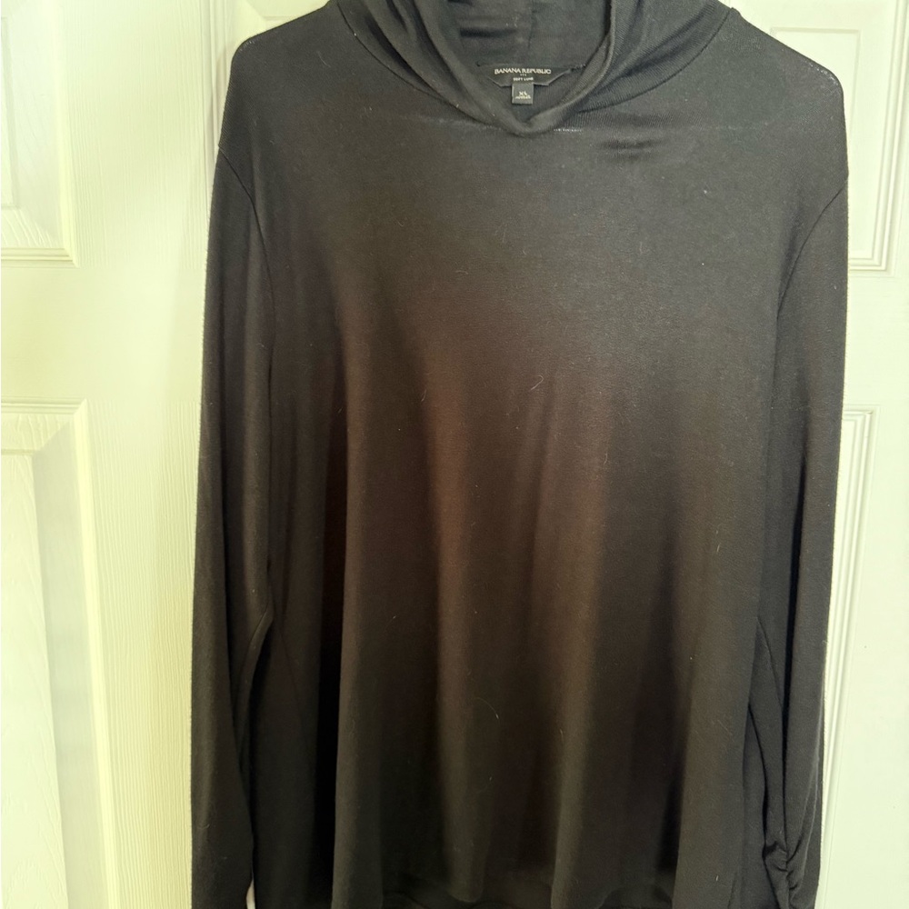 Banana Republic Black Cowl Neck Sweater